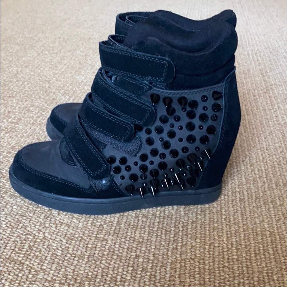 Aldo spiked high-top sneakers